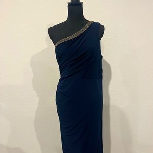 Adrianna Papell Navy blue dress